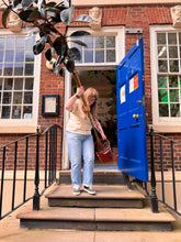 Charger l'image dans la galerie, Large Ficus Abidjan on shop steps, hand-delivered and installed in the UK.
