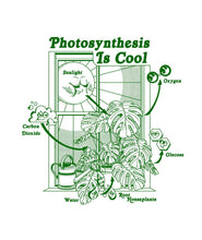 Load image into Gallery viewer, Photosynthesis Is Cool t-shirt (Front design)
