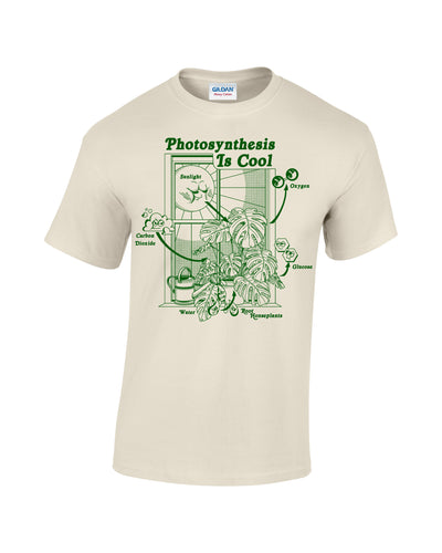 Photosynthesis Is Cool t-shirt (Front design) - Root Houseplants