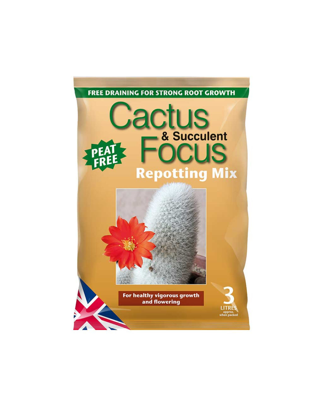 Cactus & Succulent Focus Repotting mix - Peat Free