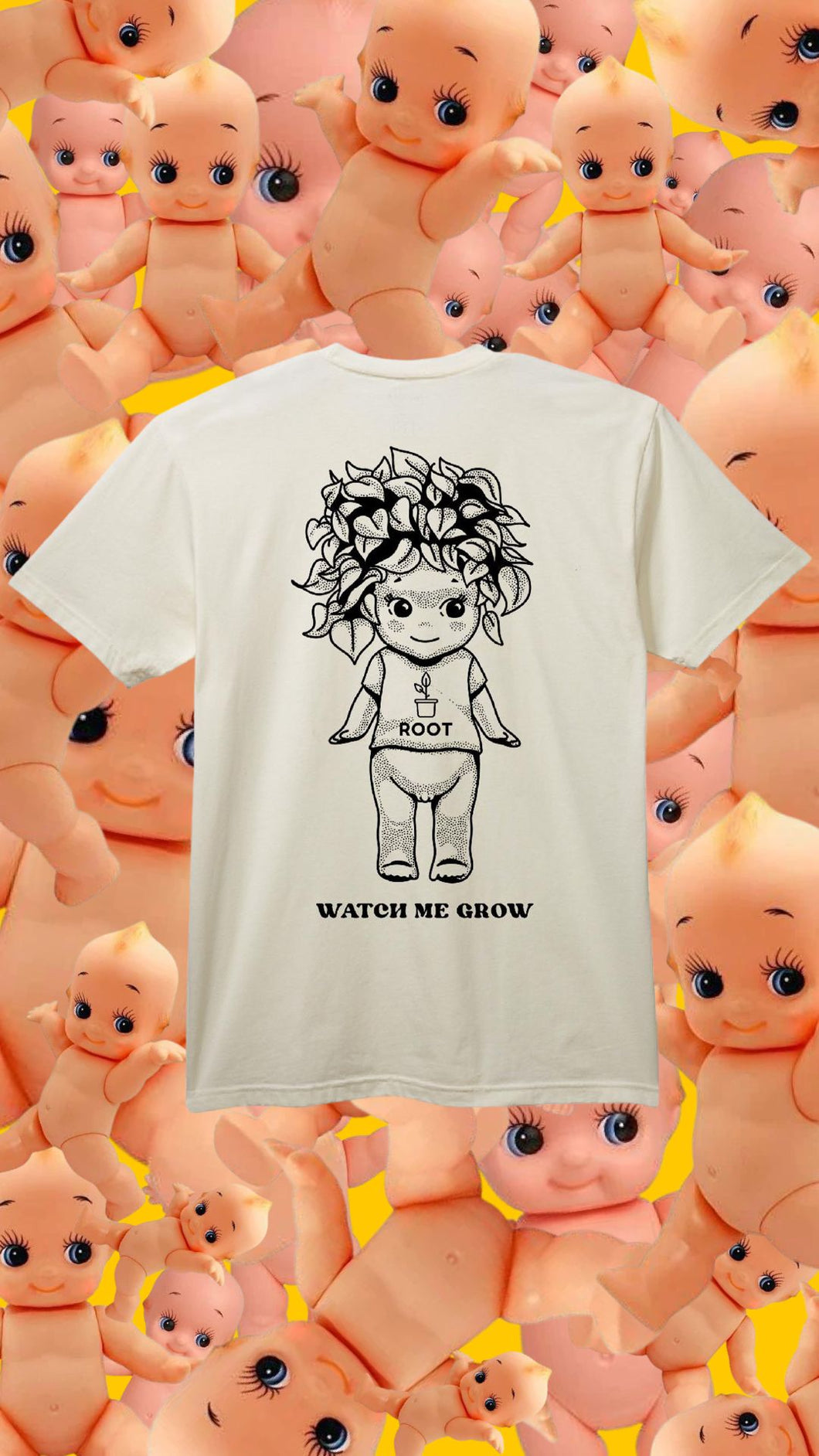 Watch Me Grow t-shirt - Root Houseplants